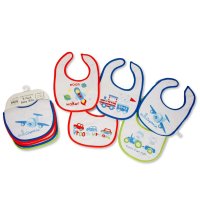 BW-104-770: Baby Bibs 5-Pack - Boys